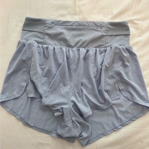 Free people shorts size medium light blue